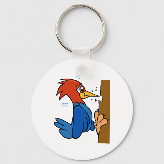 Woogy Woodpecker Sleutelhanger (Voorkant)