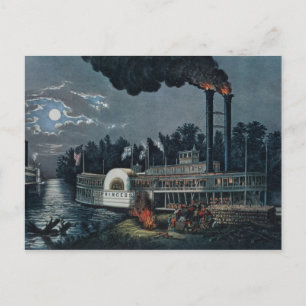 Wookt op de Mississippi Briefkaart