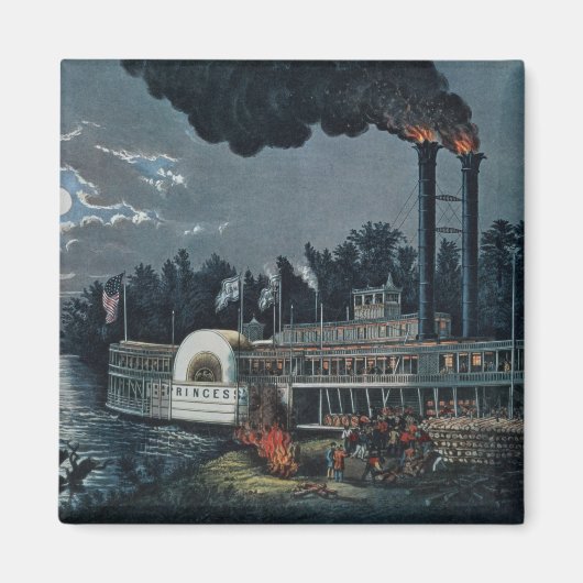 Wookt op de Mississippi Magneet (Voorkant)