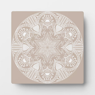 Wool Mandala Fotoplaat