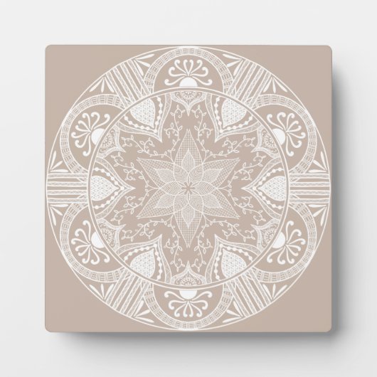 Wool Mandala Fotoplaat (Voorkant)