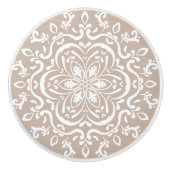 Wool Mandala Keramische Knop (Voorkant)