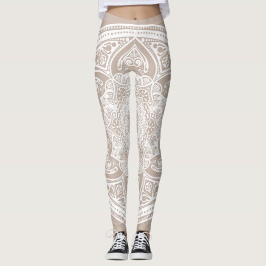 Wool Mandala Leggings (Voorkant)
