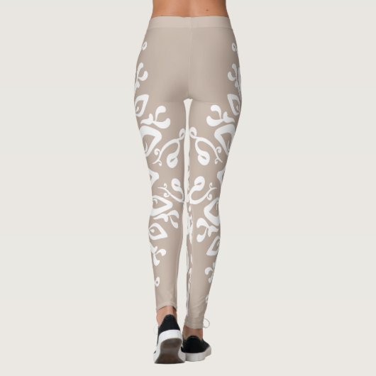 Wool Mandala Leggings (Achterkant)