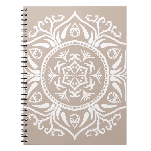 Wool Mandala Notitieboek (Voorkant)