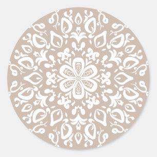 Wool Mandala Ronde Sticker