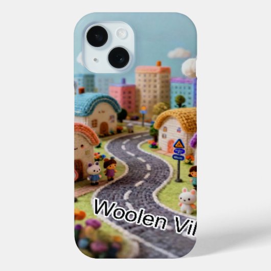 Woolen Village  Case-Mate iPhone Case (Achterkant)