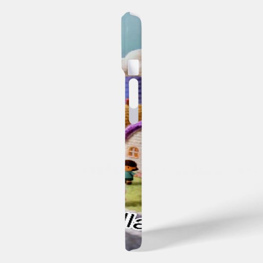 Woolen Village  Case-Mate iPhone Case (Achterkant / Links)