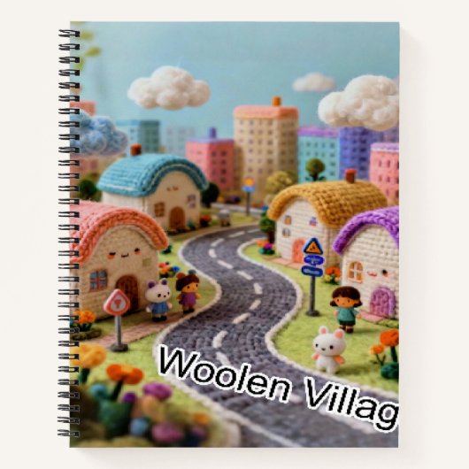 Woolen Village Notitieboek (Voorkant)