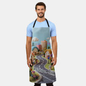 Woolen Village  Schort (Gedragen)