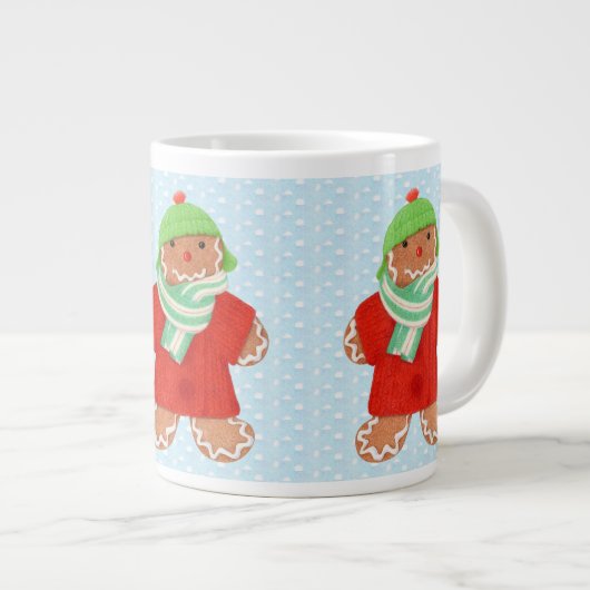 WOOLIE GINGERBREAD Big Mug (Devant droit)