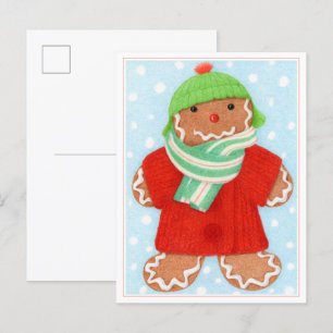 WOOLIE GINGERBREAD BRIEFKAART