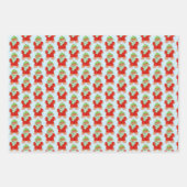 WOOLIE GINGERBREAD Flat Sheet Wrapping Paper II (Voorkant 3)