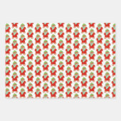 WOOLIE GINGERBREAD Flat Sheet wrapping papier Inpakpapier Vel (Voorkant 3)