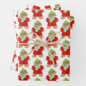 WOOLIE GINGERBREAD Papier d'enrobage à feuilles pl (En situation)