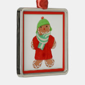 WOOLIE GINGERBREAD Premium Carré Ornement (Droite)