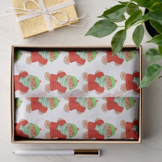 WOOLIE GINGERBREAD-weefselpapier Tissuepapier (Geschenk)