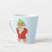 WOOLIE GINGERPREAD Latte Mug (Angle gauche)