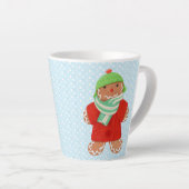 WOOLIE GINGERPREAD Latte Mug (Angle droit)