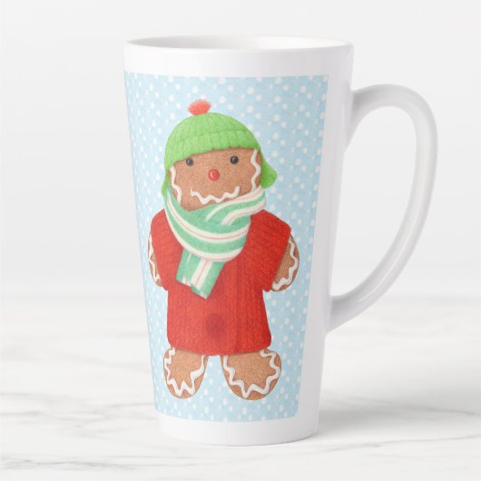 WOOLIE GINGERPREAD Tall Latte Mug (Droite)