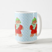 WOOLIE GINGERPREAD Tall White Mug (Devant droit)