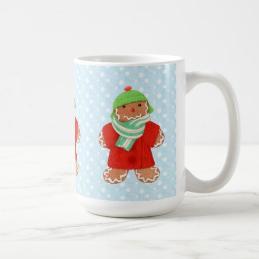 WOOLIE GINGERPREAD Tall White Mug (Droite)