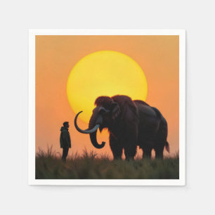 Woolly Mammoth en Man Servet
