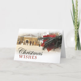 Woolwich Riverside Christmas Feestdagen Kaart