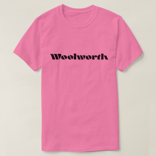 Woolworth T-Shirt (Design voorkant)