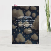 Wooly Alien Funny Valentijn-fotokaart Kaart (Achterkant)