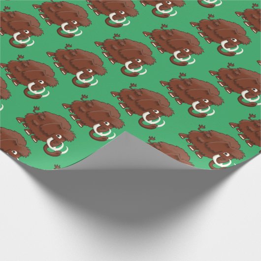 Wooly Mammoth Cadeaupapier (Hoek)