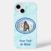 Wooly Mammoth Case-Mate iPhone Case (Achterkant)
