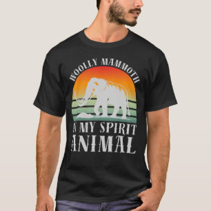 Wooly Mammoth is mijn geestdier T-shirt