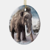 Wooly Mammoth Keramisch Ornament (Rechts)
