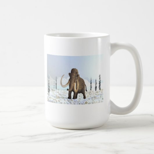 Wooly Mammoth Koffiemok (Rechts)