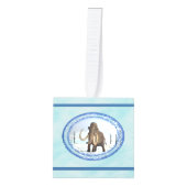 Wooly Mammoth Kubus Ornament (Voorkant)