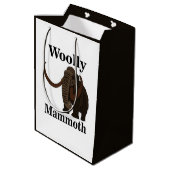Wooly Mammoth Medium Cadeauzakje (Achterkant Gekanteld)