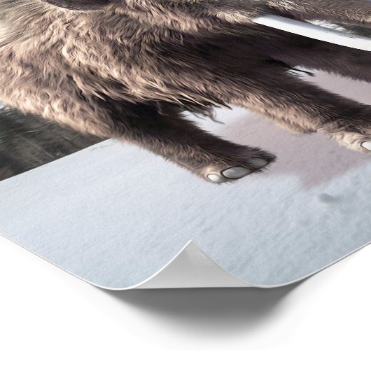Wooly Mammoth Poster (Hoek)