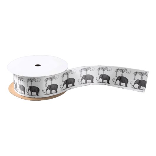 Wooly Mammoth Pre-Historic Elephant and Skeleton Lint (Spoel)