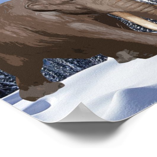 Wooly Mammoth Print (Hoek)