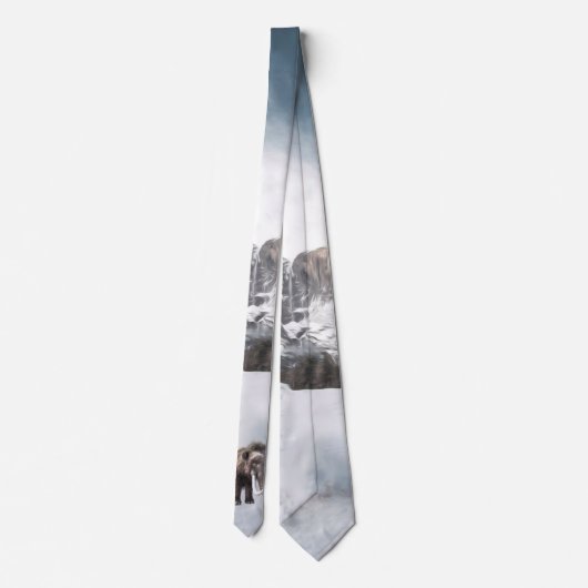 Wooly Mammoth Stropdas (Achterkant)