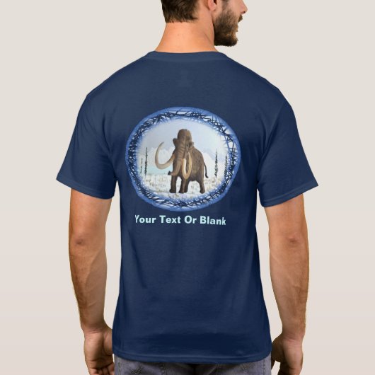 Wooly Mammoth T-shirt (Achterkant)