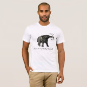 Wooly Mammoth T-shirt (Voorkant volledig)