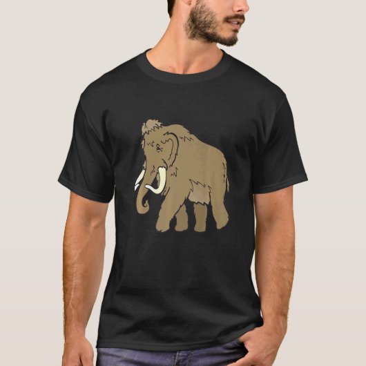 Wooly Mammoth T-shirt (Voorkant)