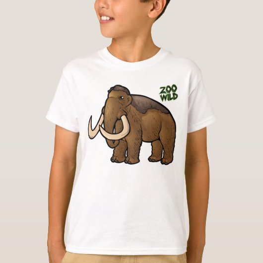 Wooly Mammoth T-shirt (Voorkant)