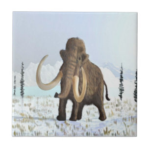 Wooly Mammoth Tegeltje