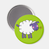 Wooly schaap magneet (Voorkant / Achterkant)