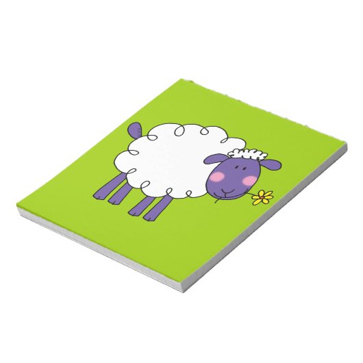 Wooly schaap notitieblok (Gedraaid)