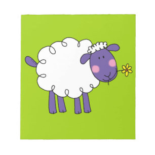 Wooly schaap notitieblok