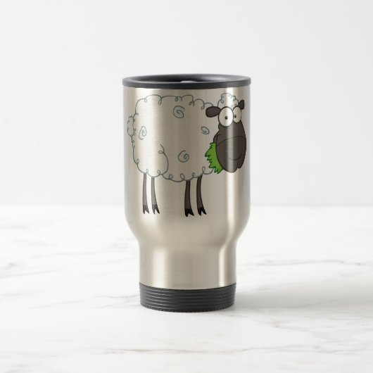 Wooly Sheep Travel Mug Reisbeker (Center)